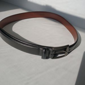 Men's Basic Black Belt Size M